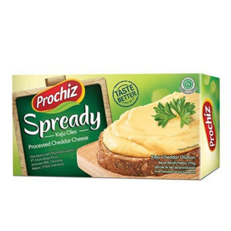 

PROCHIZ SPREADY/KEJU OLES 170GR