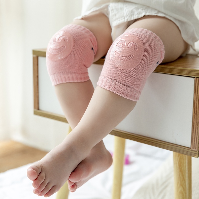 Pelindung Lutut Anak Bayi Anti Slip/Pelindung lutut bayi/Baby Kneepad/Knee Protector Kaos Kaki/Alas lutut bayi merangkak L109