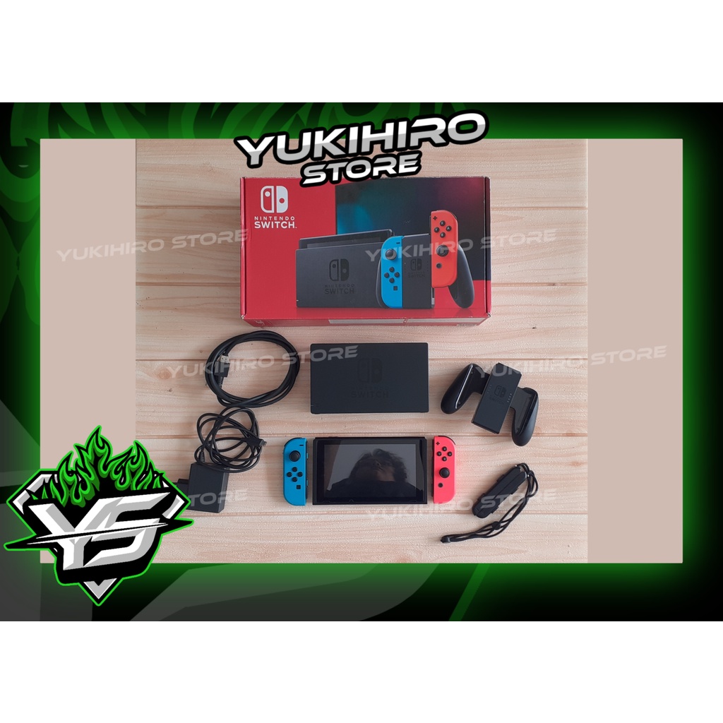 Nintendo Switch V2 CFW Neon Fullset