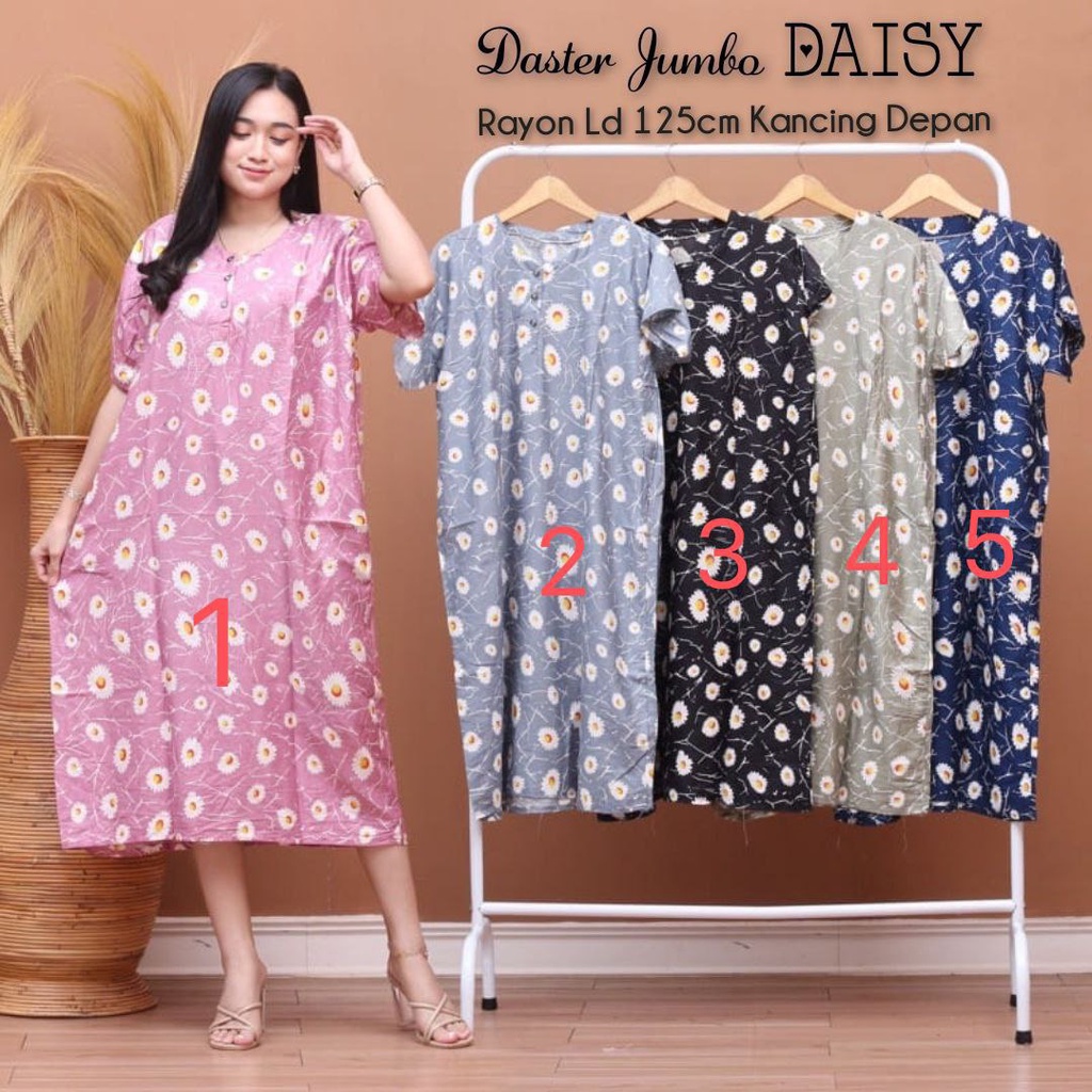 Termurah Daster Busui Jumbo Daisy Kekinian Grosir