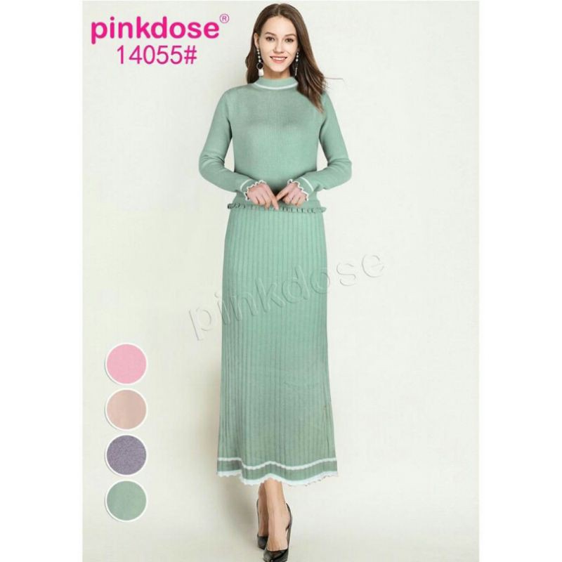 GAMIS RAJUT IMPORT 14055 [PINKDOSE]