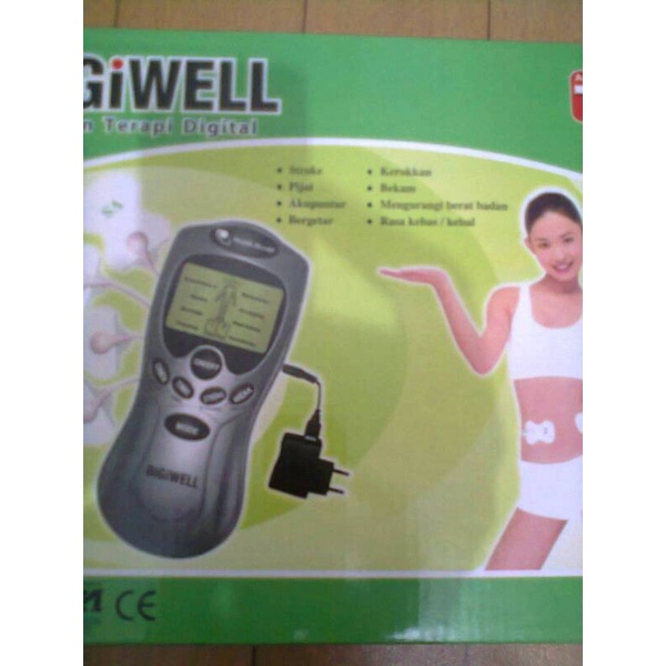 Alat Terapi alat pijat terapi digital digiwell(B6H1) Alat Pijat Wajah Alat Terapi Listrik Alat Pijat