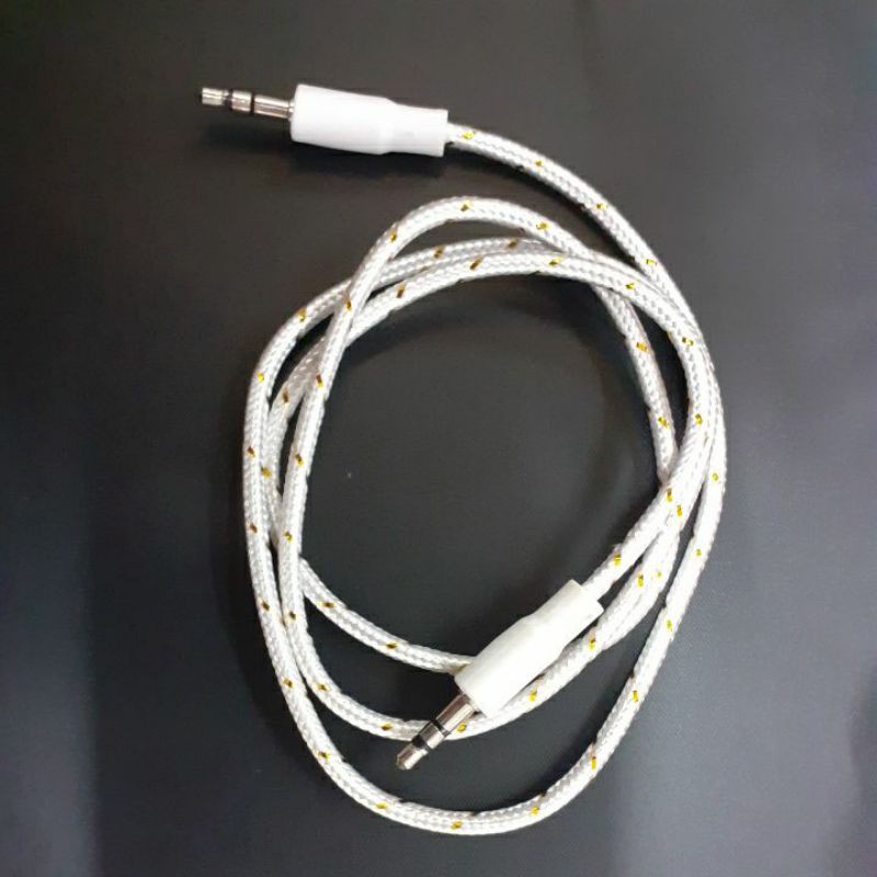 kabel audio aux jack 3.5 mm male to male