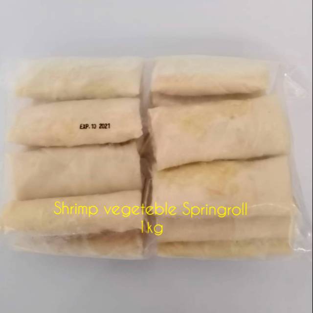 

Shrimp Vegetable Springroll