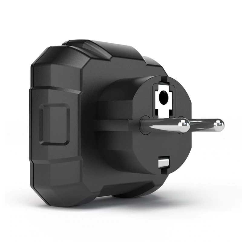 Stop Kontak Voltage Tester Socket Detector Eu Plug LED Indikator