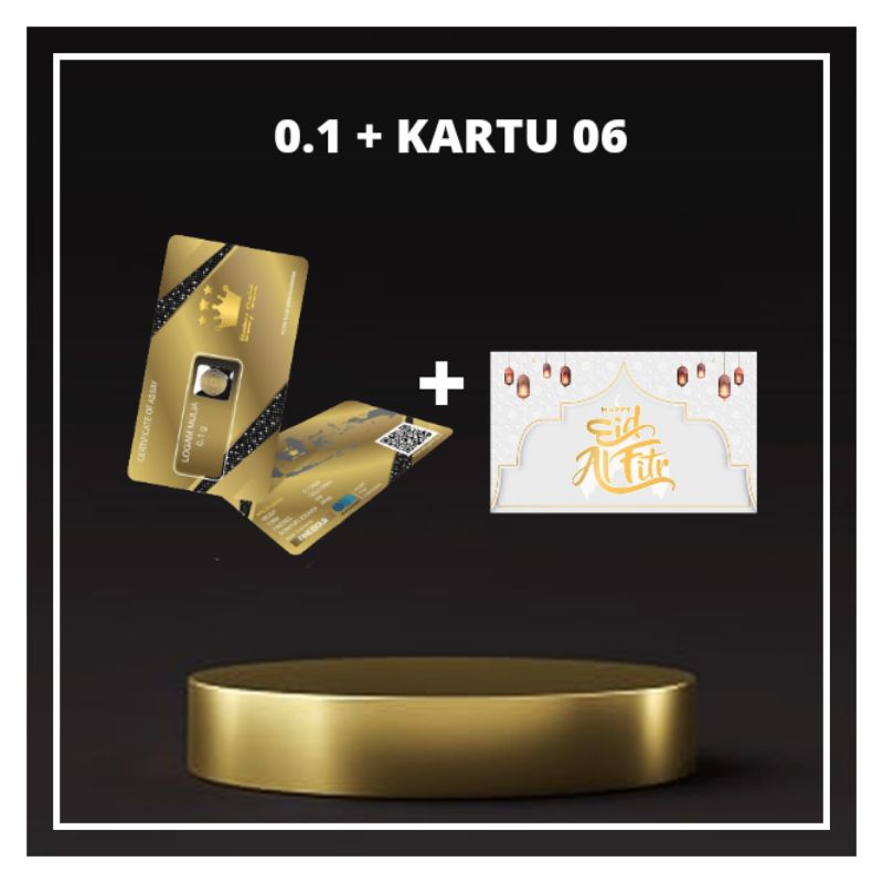 BABYGOLD GIFT SERIES / LOGAM MULIA 0.1 GRAM + KARTU UCAPAN-Kartu 06