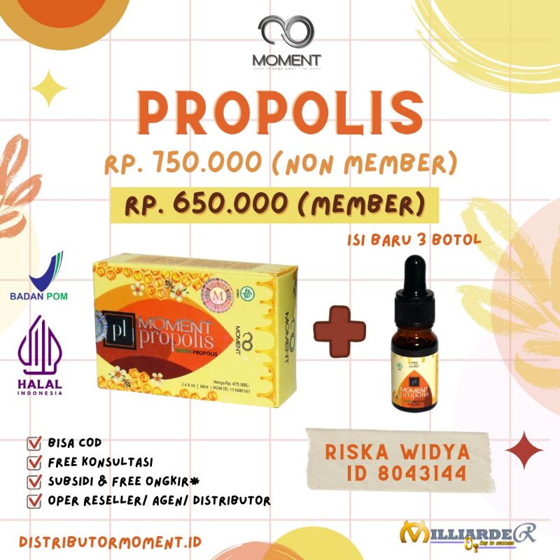 (ASLI) GREEN BRAZILIAN PROPOLIS MOMENT