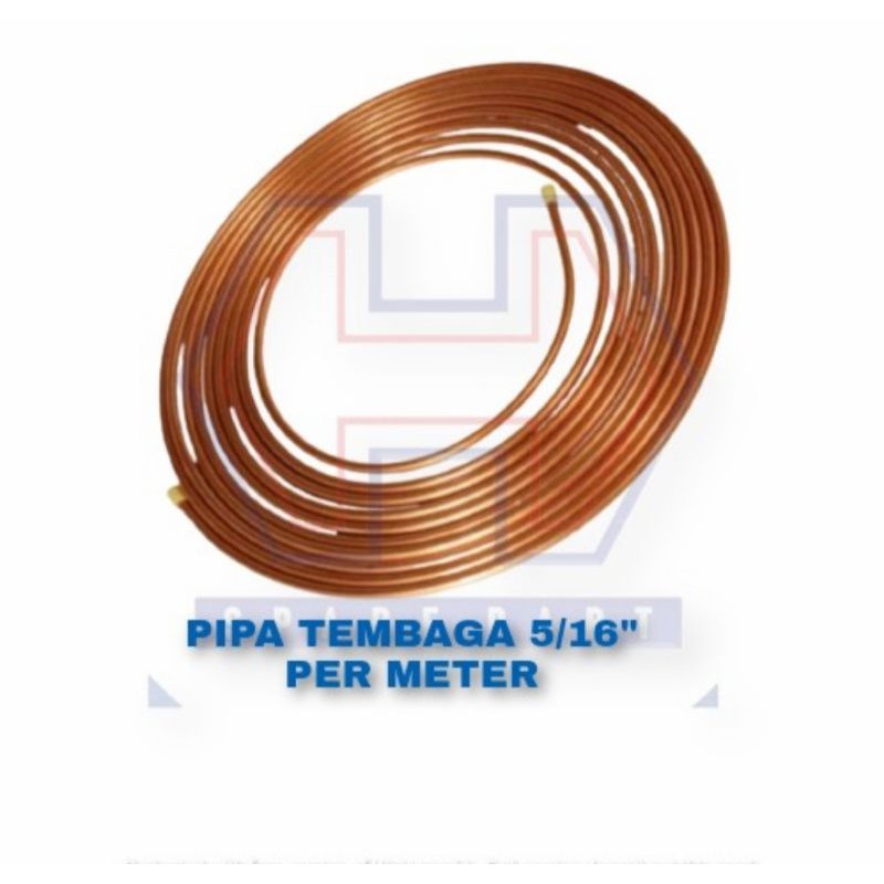PIPA TEMBAGA 5/16" HARGA PER METER
