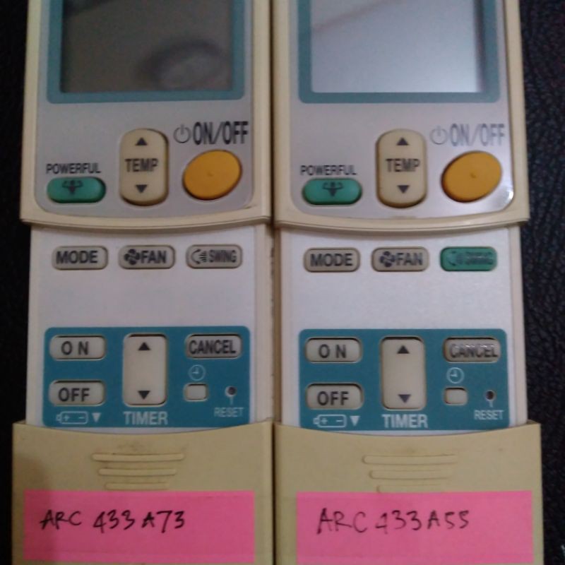 remote AC Daikin ARC433A55/ARC433A73 original