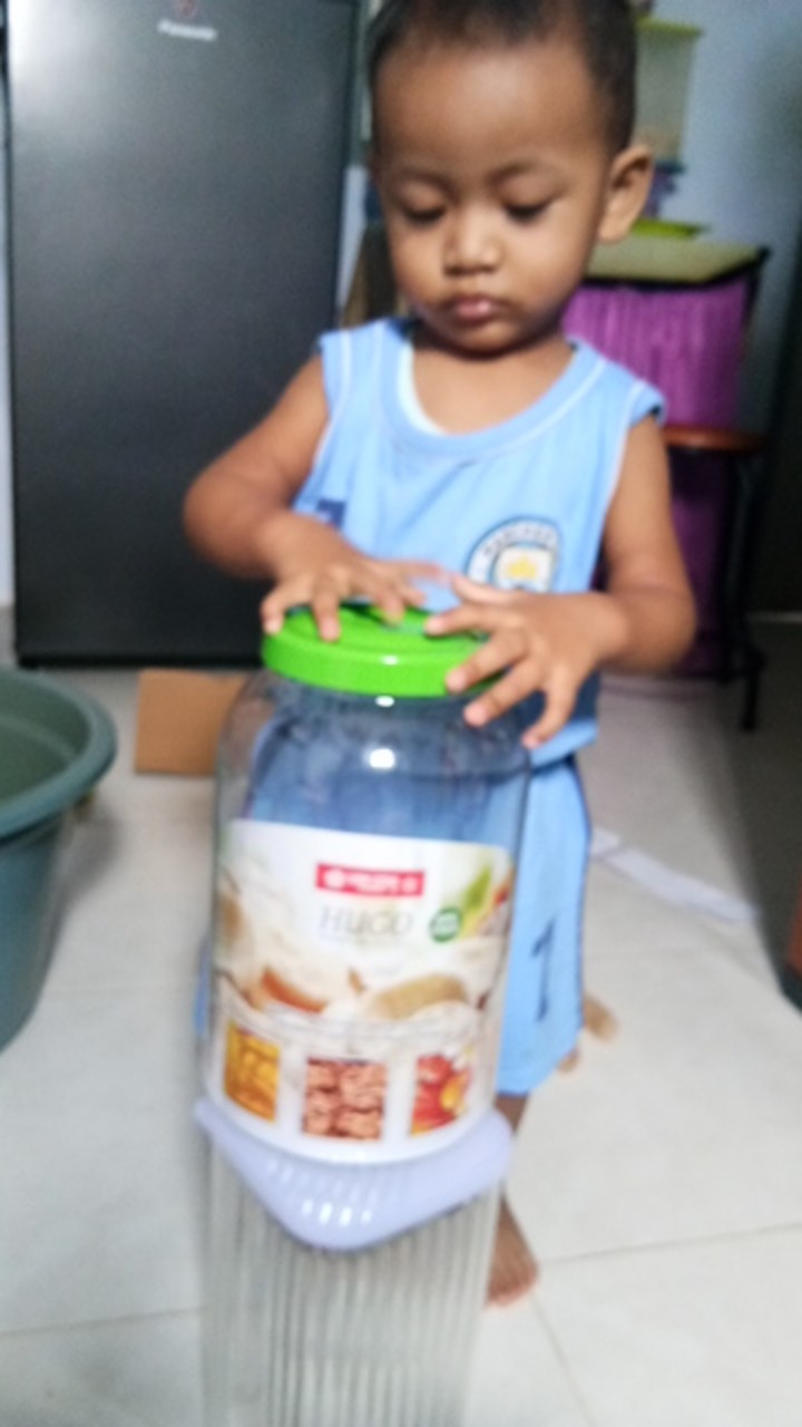 Lion Star - Hugo Round Jar 101 (toples Plastik Murah Sidoarjo) - Pp-31