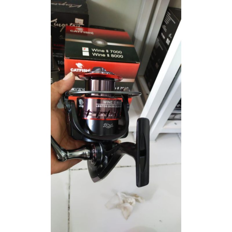 reel pancing laut catfish wine 7000 8000 Murah Best Seller ASP24