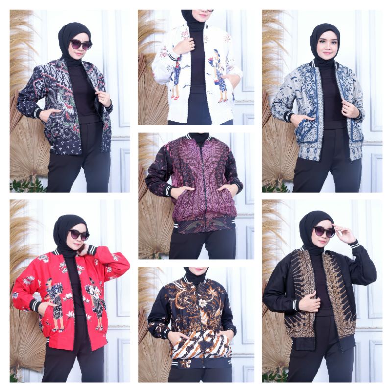 JAKET BATIK FULL FURING || Jaket Batik Pria/Wanita
