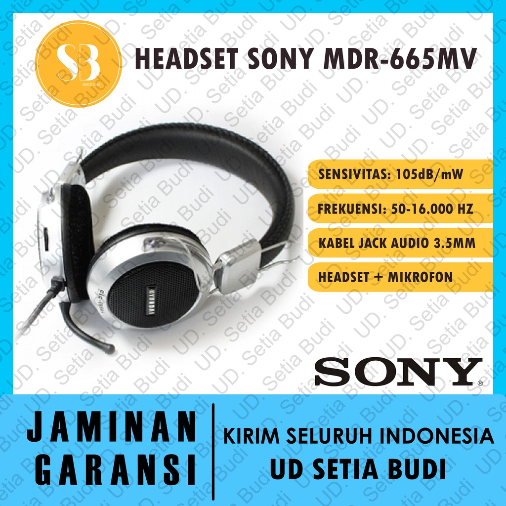 Headset Sony MDR-665m.v