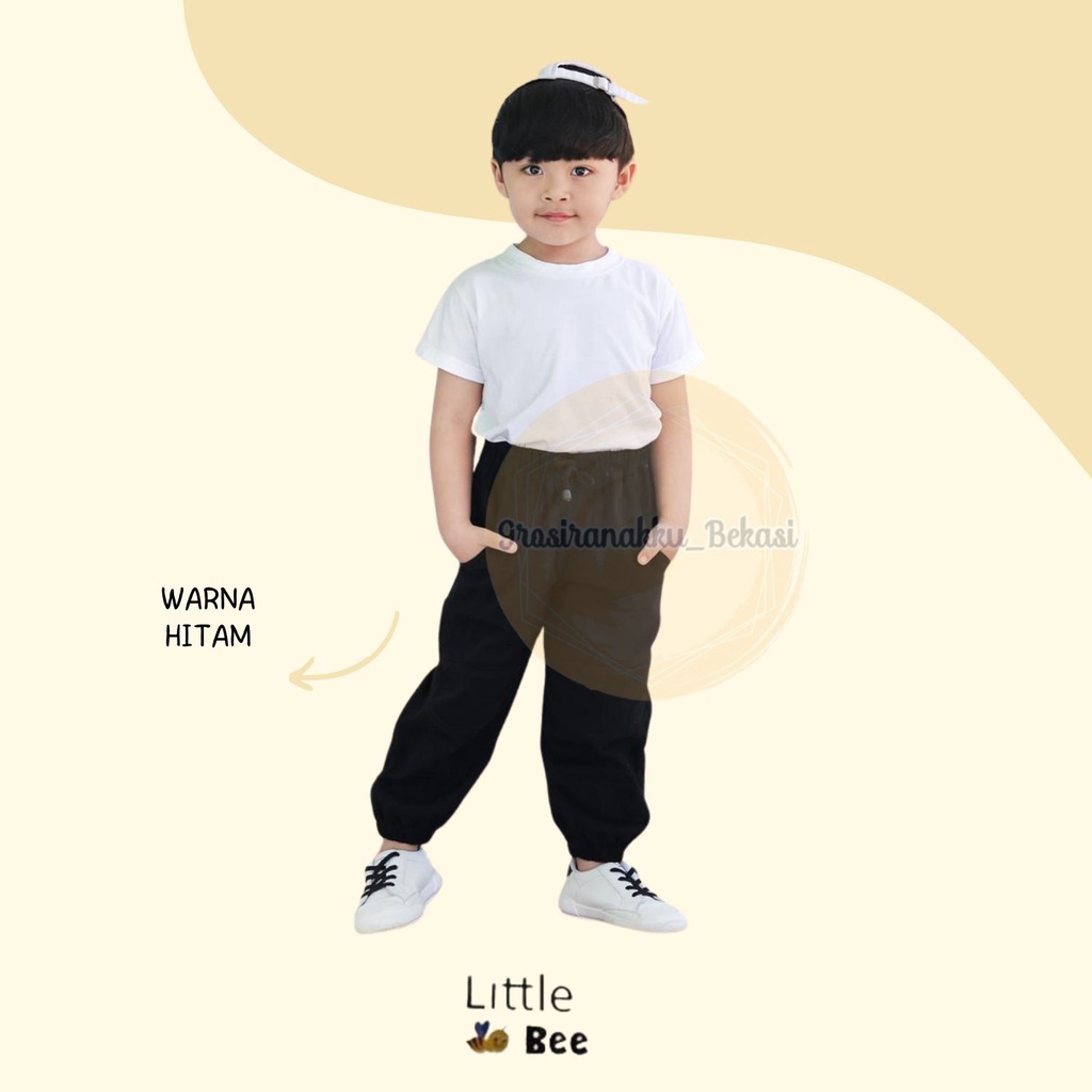 Celana Anak Jogger Laki-Laki Littlebee Mix Warna size 1-5tahun