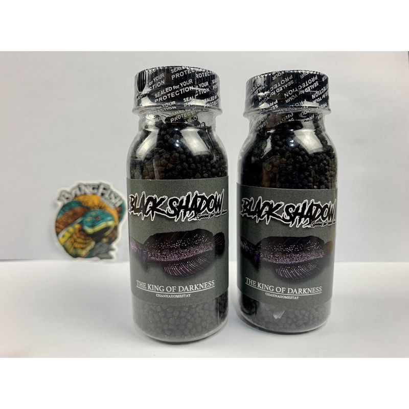 BLACK SHADOW PELET UNTUK MENINGKATKAN PIGMENT WARNA HITAM ( BAR MARU, ASIATICA ) ORIGINAL