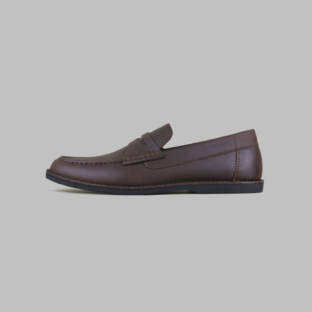 ARTAP - Sepatu Kulit Asli Pria - Loafers CH Brown