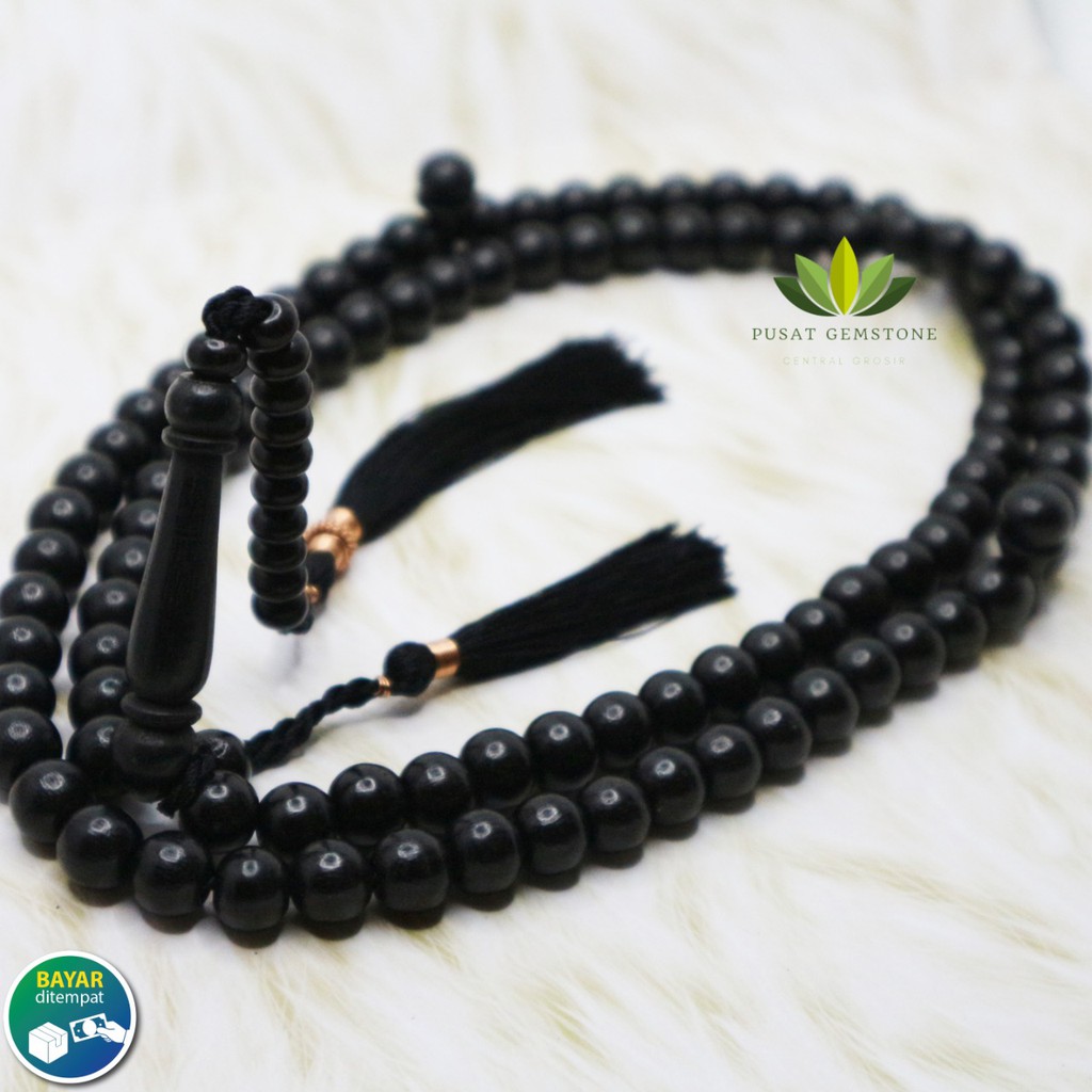 TASBIH 99 KAYU KEMUNING HITAM