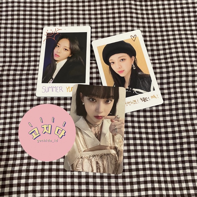 winter nunmul synk dive aespa savage 1st first mini album photocard pc tears