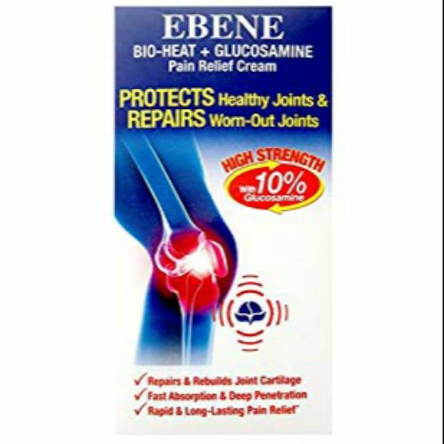 EBENE Bio - Heat + Glucosamine Pain Relief Cream ( Krim Kesehatan )
