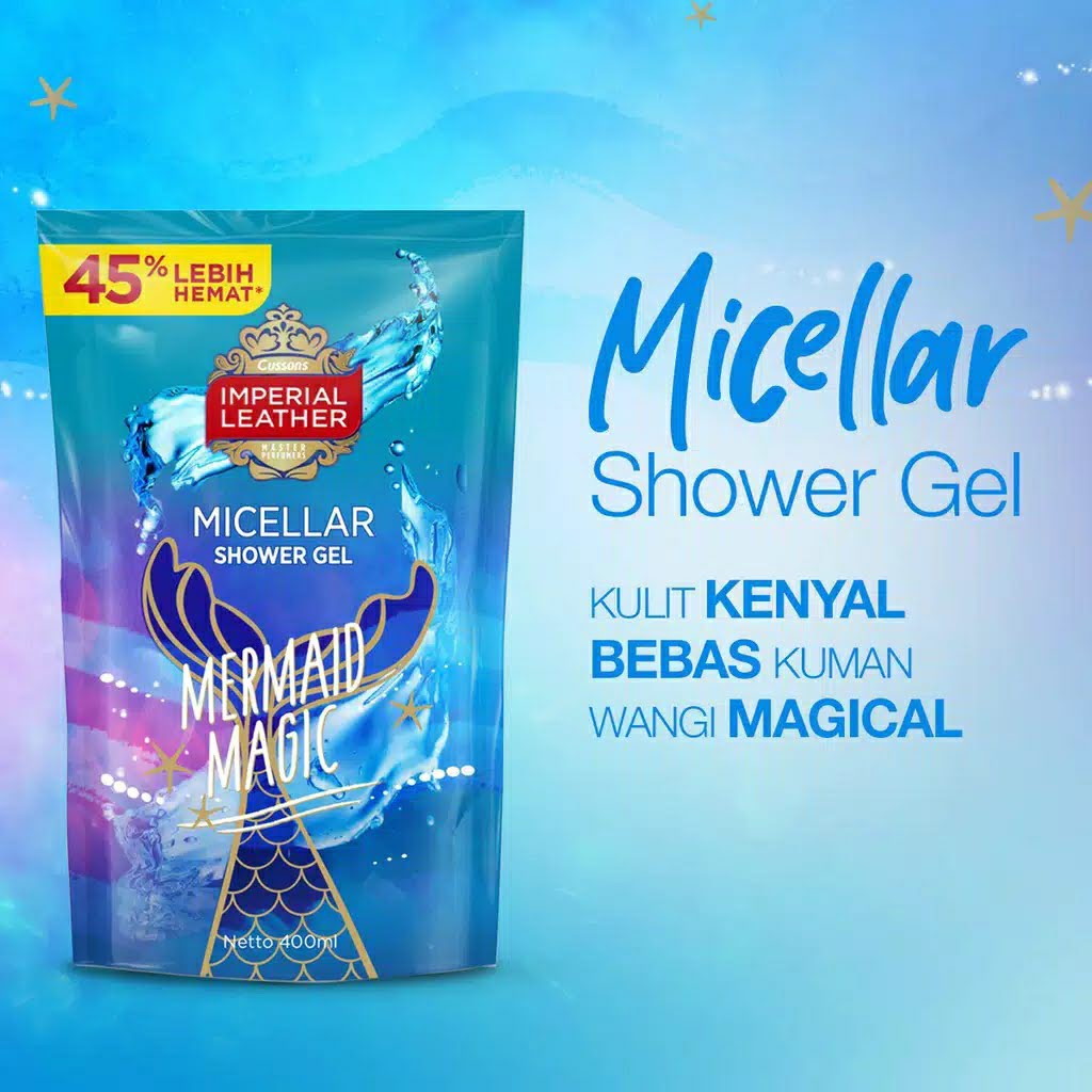 Imperial Leather Body Wash Mermaid Magic DOY 400ml