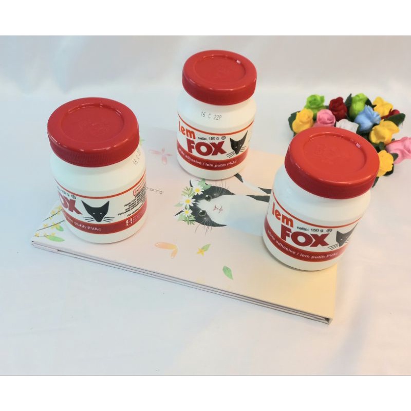 

Lem Fox 150Gram Lem Putih Pvac Lem Serbaguna