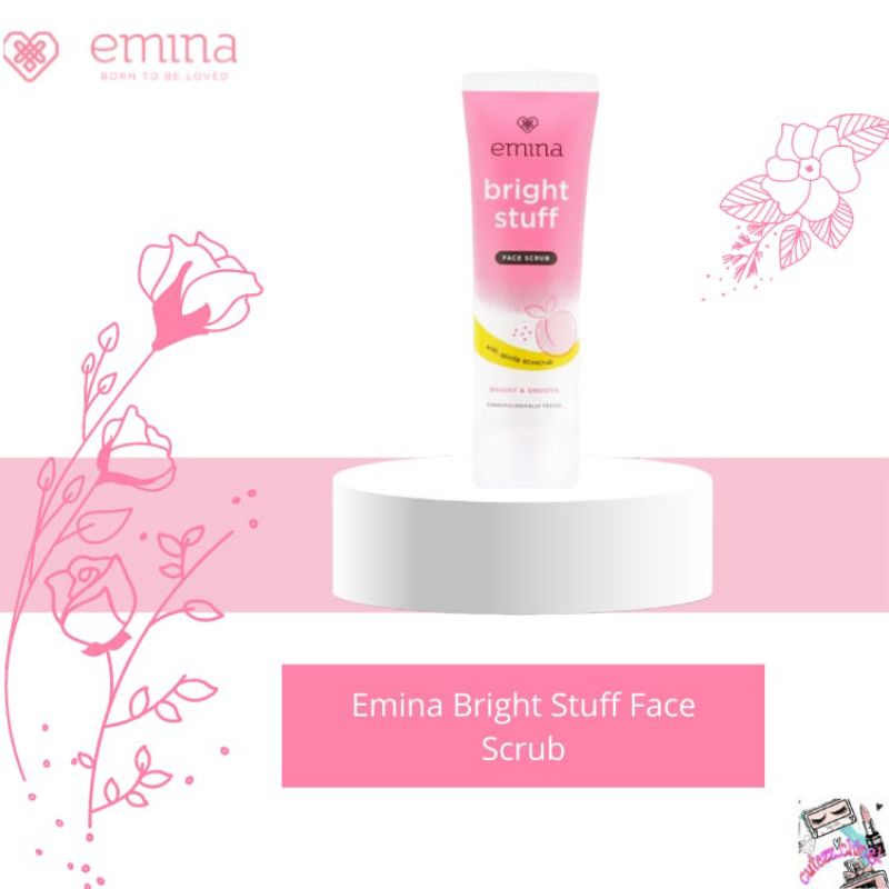 ☃Cutezz_Ching1☃Emina Bright Stuff Face scrub 50ml