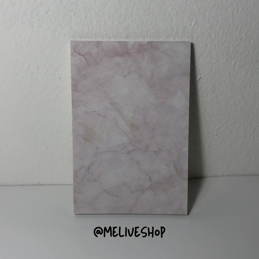 

MARBLE STICKY NOTES MEMO MOTIF MARBLE
