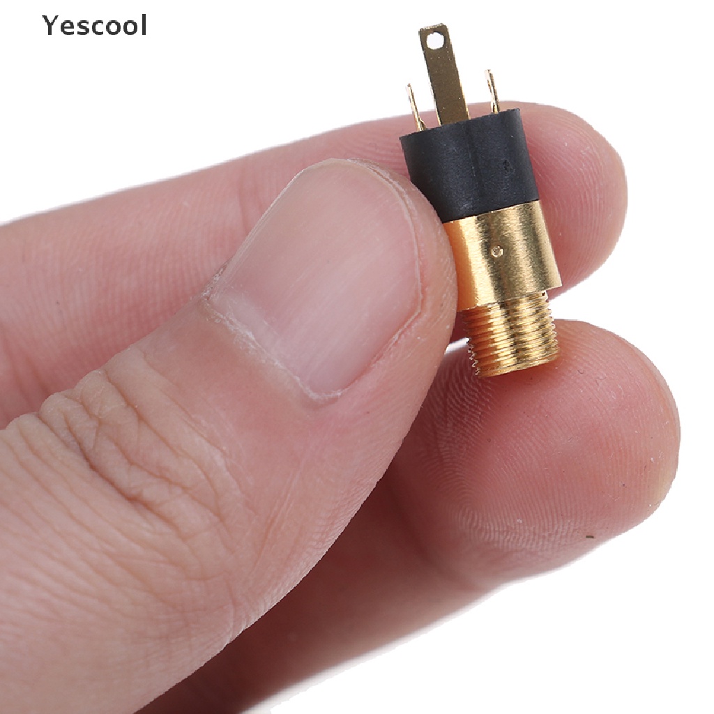 Yescool 5Pcs Gold PJ392 3.5mm Stereo Female Audio Headphone Connector Jack Socket Plug .