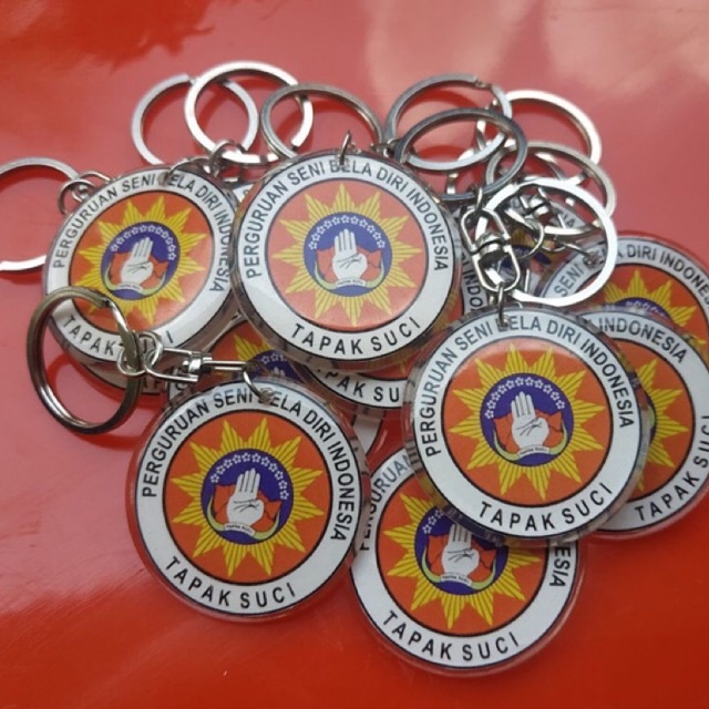 Gantungan kunci Tapak Suci akrilik