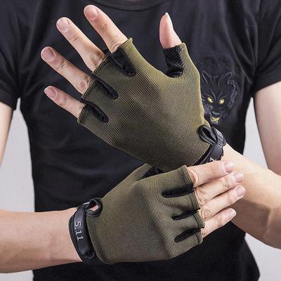 Sarung Tangan Motor dan Sepeda Pelindung Tangan Gloves Half Racing Gloves Simple Sarung Tangan Pria