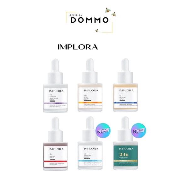 DOMMO - D8086 Implora Serum Wajah 20ML