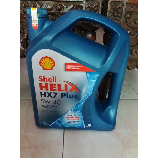 Oli Shell Hx7 Plus 4liter