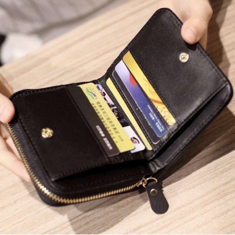 JISOO Dompet wanita lipat KOREA TRENDY WALLET