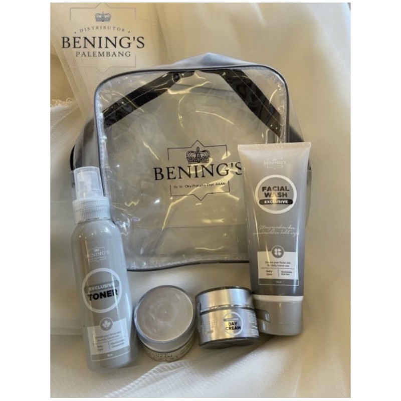 BENINGS CLINIC | BENING'S SKINCARE EXCLUSIVE SERIES by dr. OKY PRATAMA | PAKET PENGHILANG FLEK