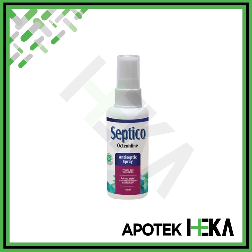 Septico Octenidine Spray 60 ml - Seprotan Antiseptik Luka (SEMARANG)