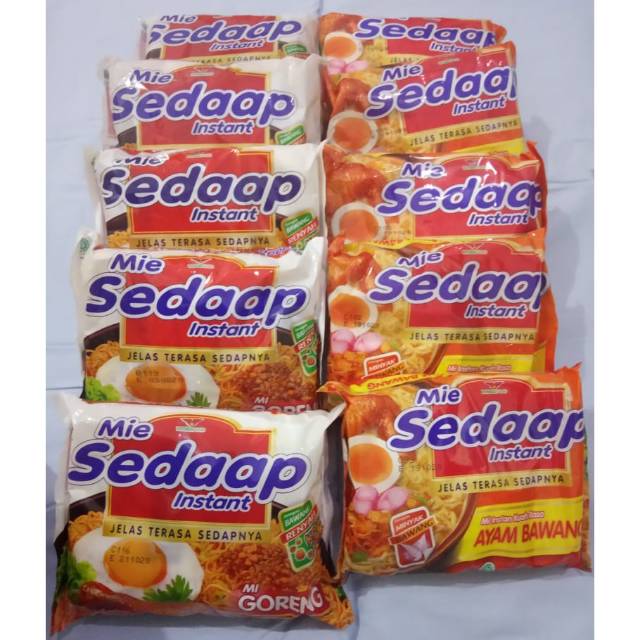 

Paket mie instan seri F