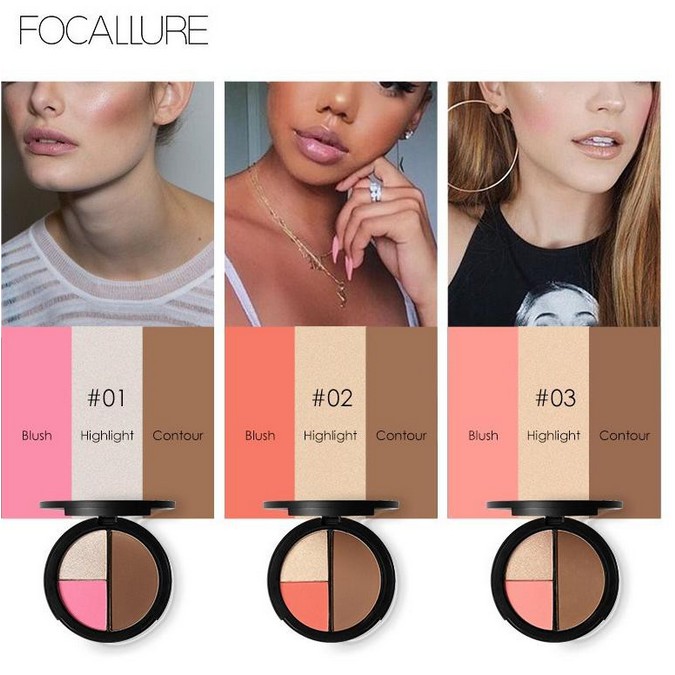 Focallure Trio Blush Focallure Bronzer Focallure Countour focallure Highliter Focallure Blush And Highlighter Focallure Contour Blush On Focallure Focallur Focalure Fucallure Focalure Foccalure