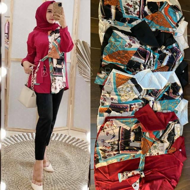 Kemeja Louise Import by MJS
