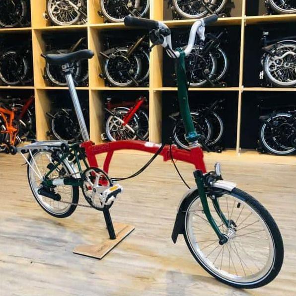 Sepeda Brompton M6R Racing Red
