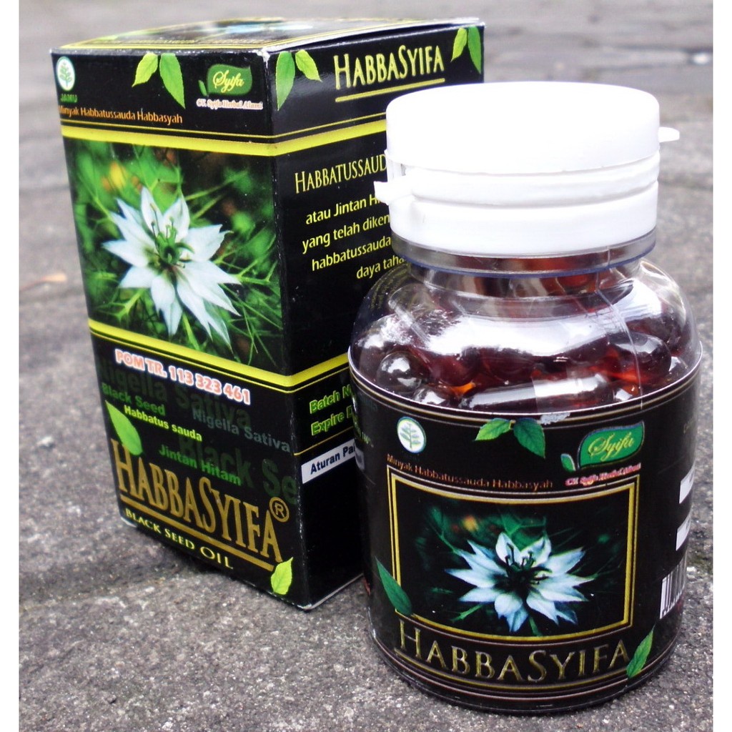 Habbasyifa black seed oil isi 90 kapsul