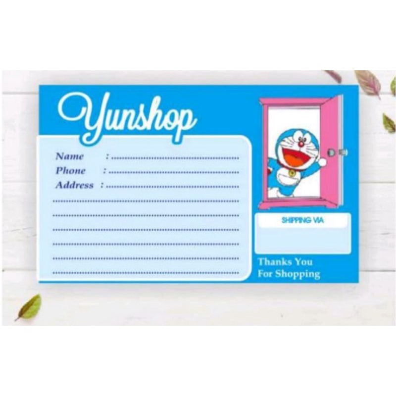

STICKER LABEL CUSTOM 1 PACK ISI 100 PCS