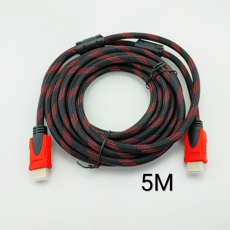 Kabel HDMI Versi 1.3 Jaring 5M