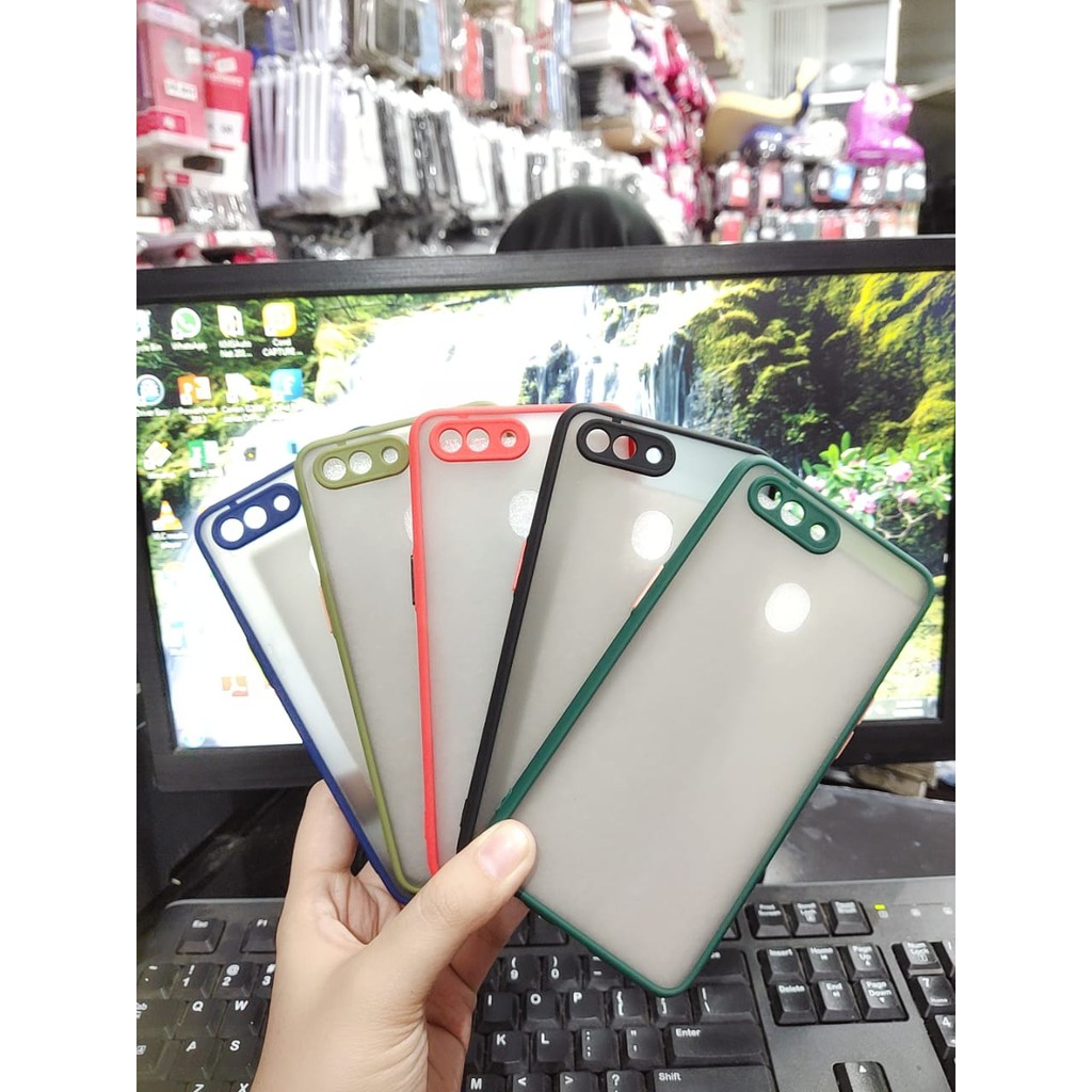 Bumper AERO Case Realme 2 C1 C2 My Choice Dove List Warna