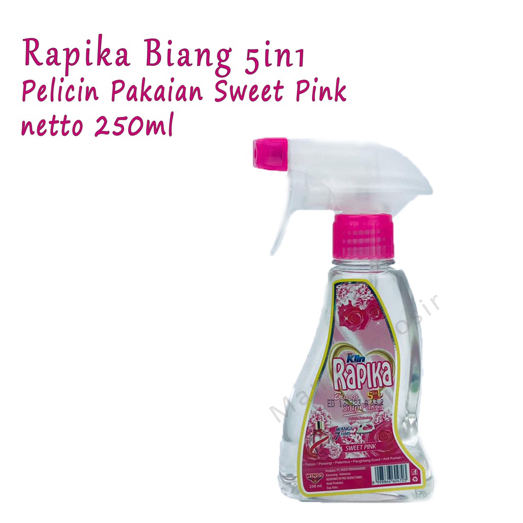 Pelicin Pakaian *Rapika Biang 5in1 * Sweet Pink * 250ml