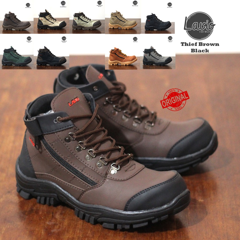  SEPATU  SAFETY BOOTS  PRIA LAVIO  MORISEY THIEF ORIGINAL 