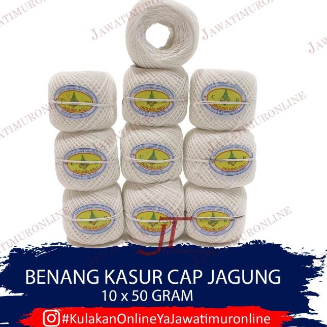 ➩ Benang Jahit Kasur cap Jagung 50 gram / Benang Jagung ♗