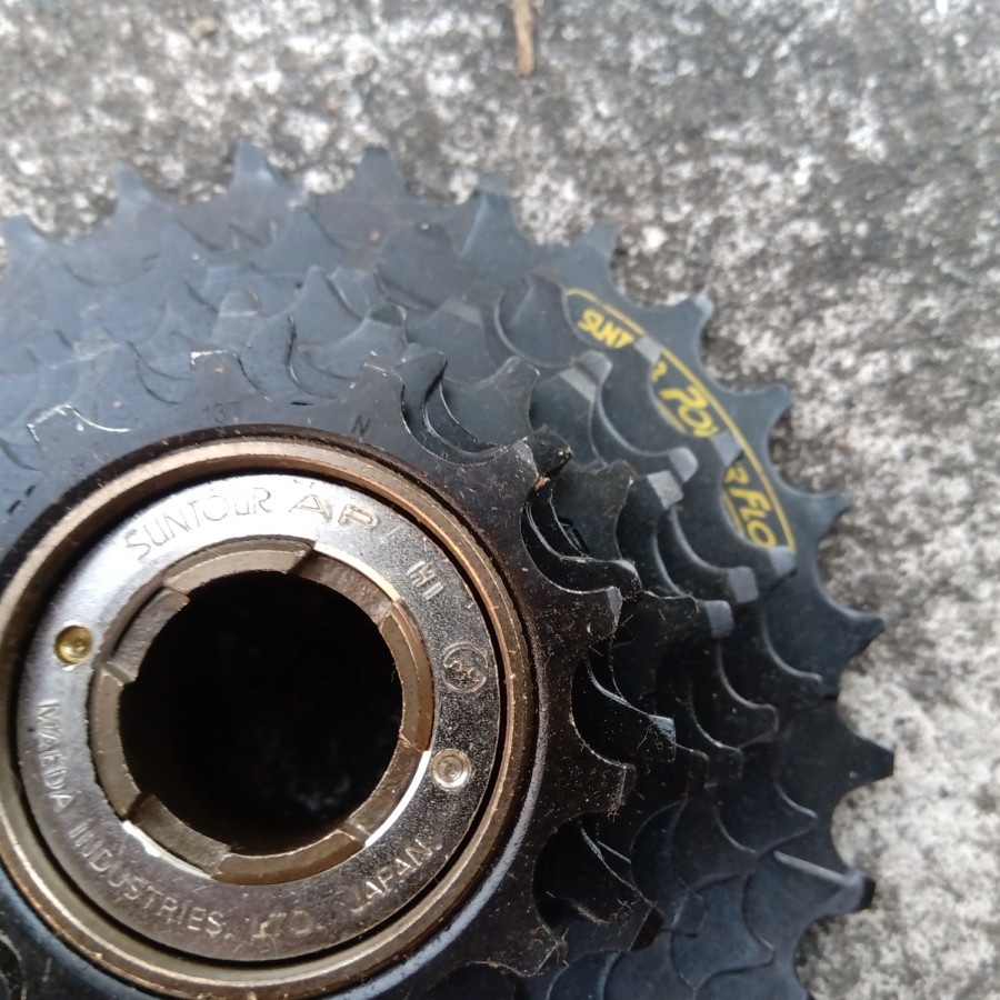 Sprocket Suntour Ulir 7 speed - Sprocket Suntour NOS - Sprocket 7