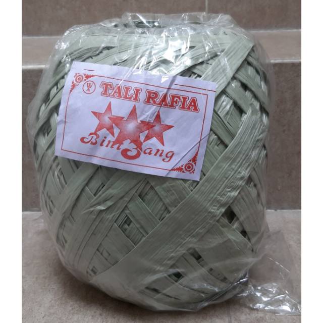 

Tali Rafia Plastik 600 gram Bintang Tiga