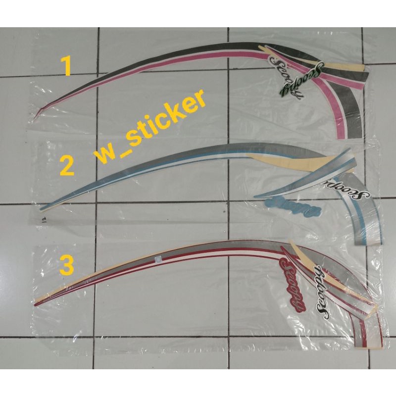 Striping Scoopy 2012