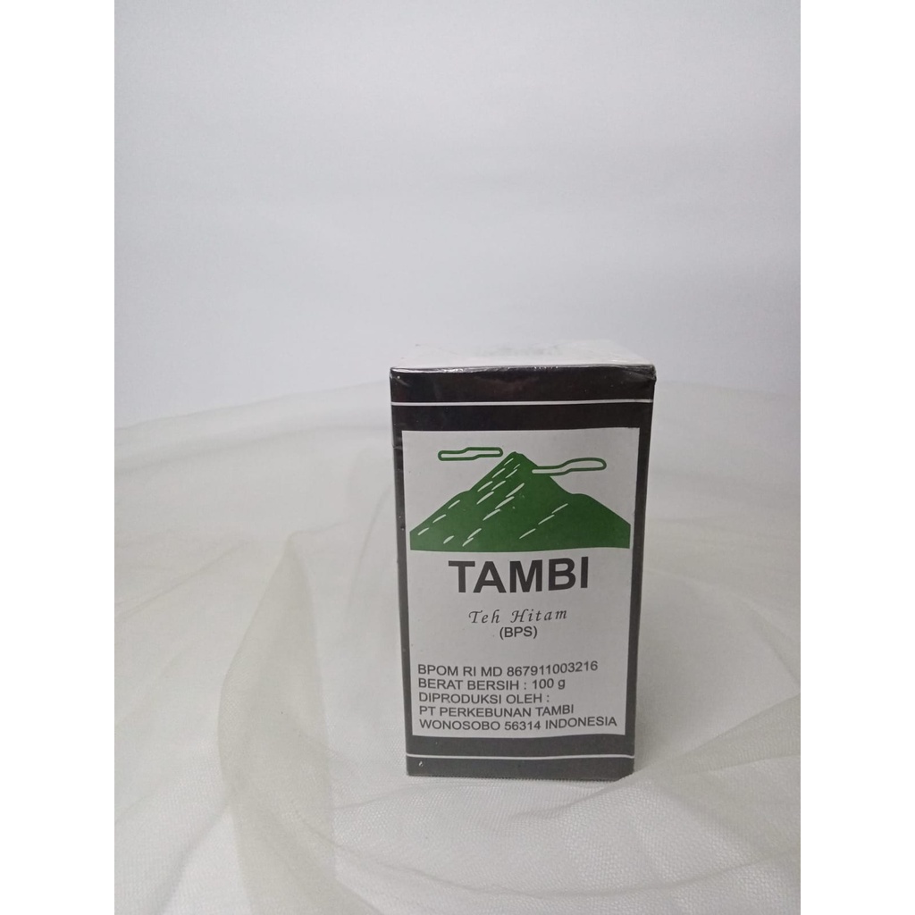 

Teh tambi cap gunung asli wonosobo 100gr